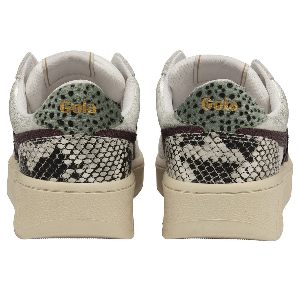 Gola Classics Superslam Blaze Sneakers Białe Polska | 5289DAZPS