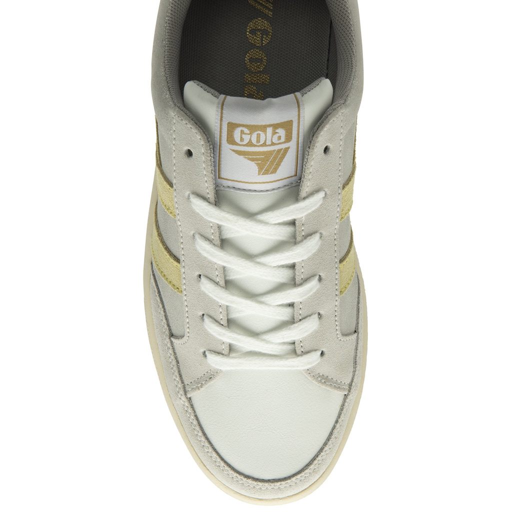Gola Classics Superslam Blaze Sneakers Srebrne Cytrynowy Lawenda Polska | 6137WRYIP