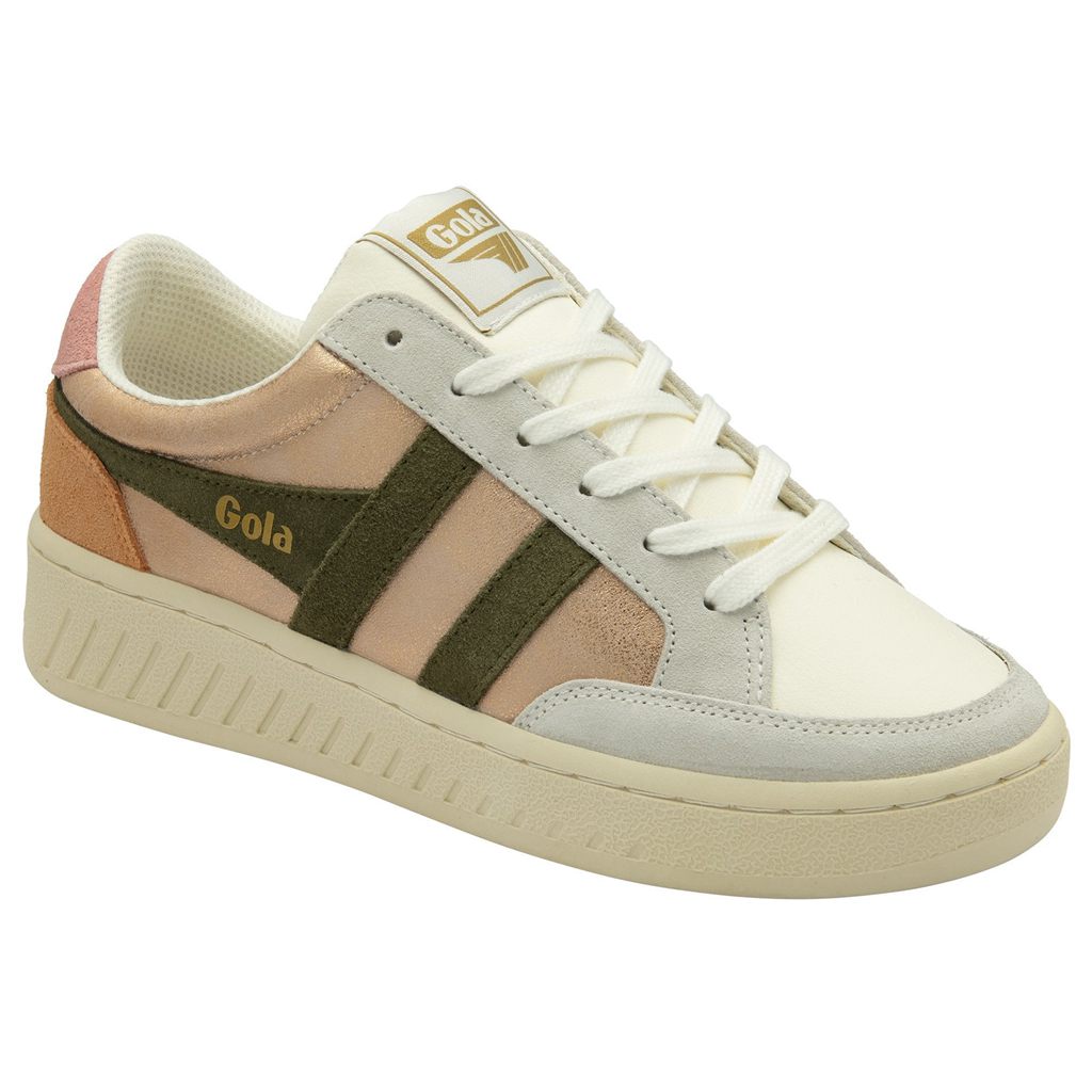 Gola Classics Superslam Blaze Sneakers Różowe Złote Khaki Koralowe Różowe Polska | 5723IKNMW