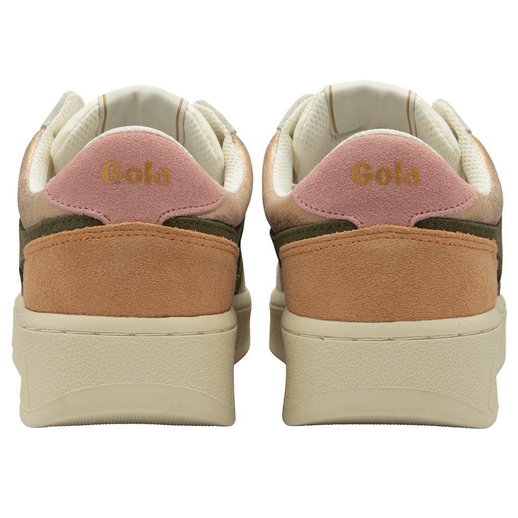 Gola Classics Superslam Blaze Sneakers Różowe Złote Khaki Koralowe Różowe Polska | 5723IKNMW