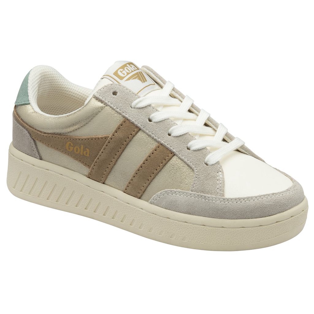 Gola Classics Superslam Blaze Sneakers Złote Głęboka Zielone Polska | 6472IXEAK