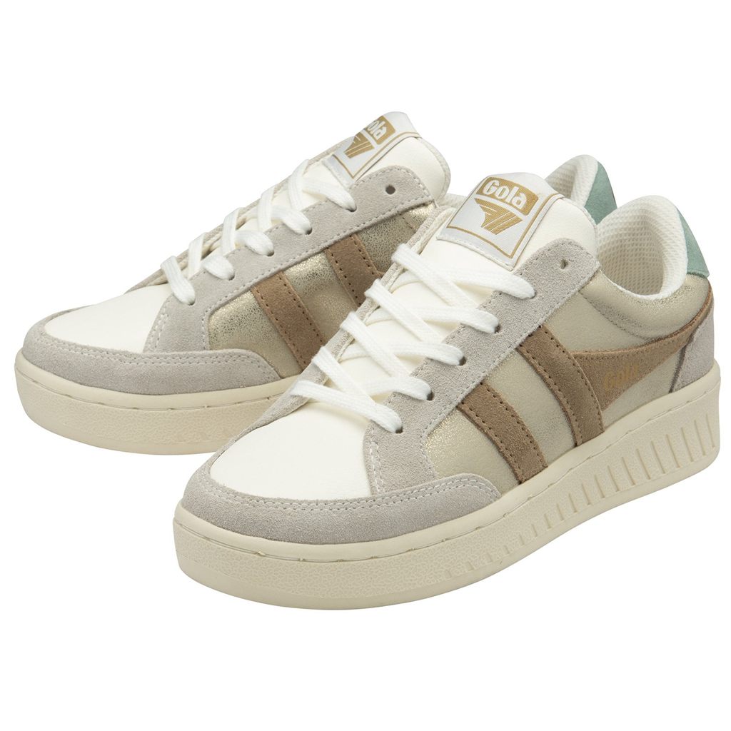 Gola Classics Superslam Blaze Sneakers Złote Głęboka Zielone Polska | 6472IXEAK