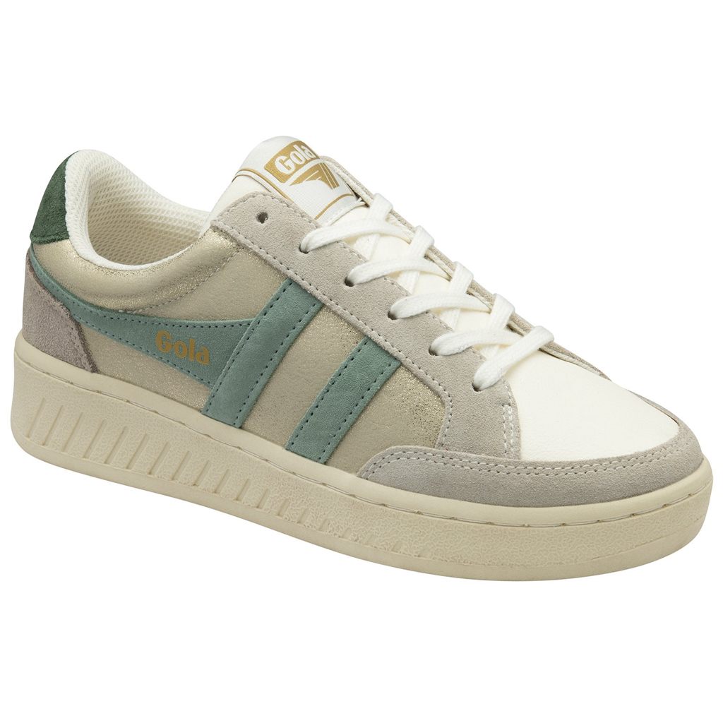 Gola Classics Superslam Blaze Sneakers Złote Zielone Polska | 5879LVPZS
