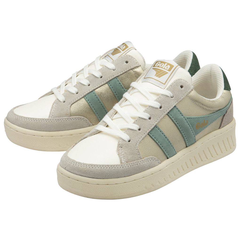 Gola Classics Superslam Blaze Sneakers Złote Zielone Polska | 5879LVPZS