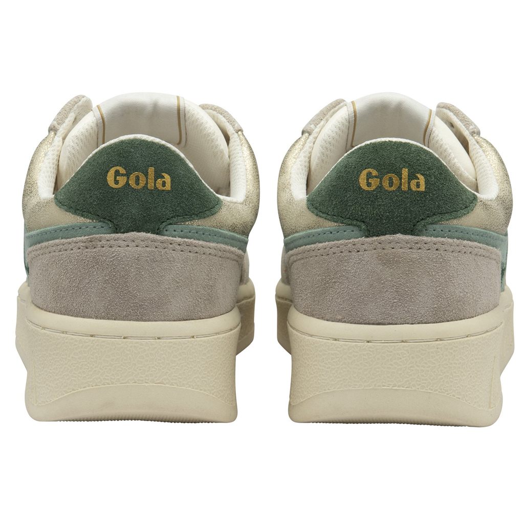 Gola Classics Superslam Blaze Sneakers Złote Zielone Polska | 5879LVPZS