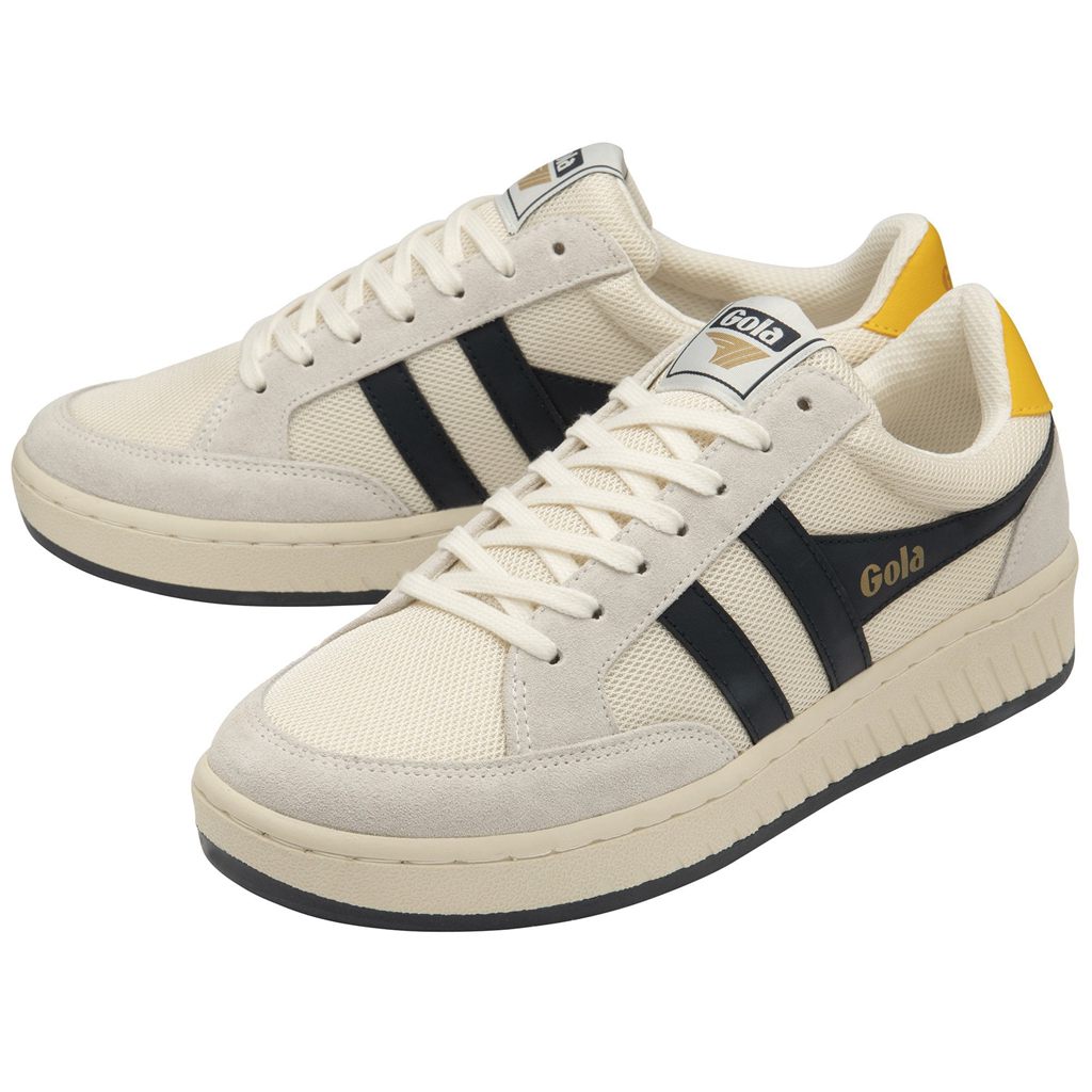 Gola Classics Superslam Mesh Sneakers Białe Granatowe Polska | 9762PQHYI
