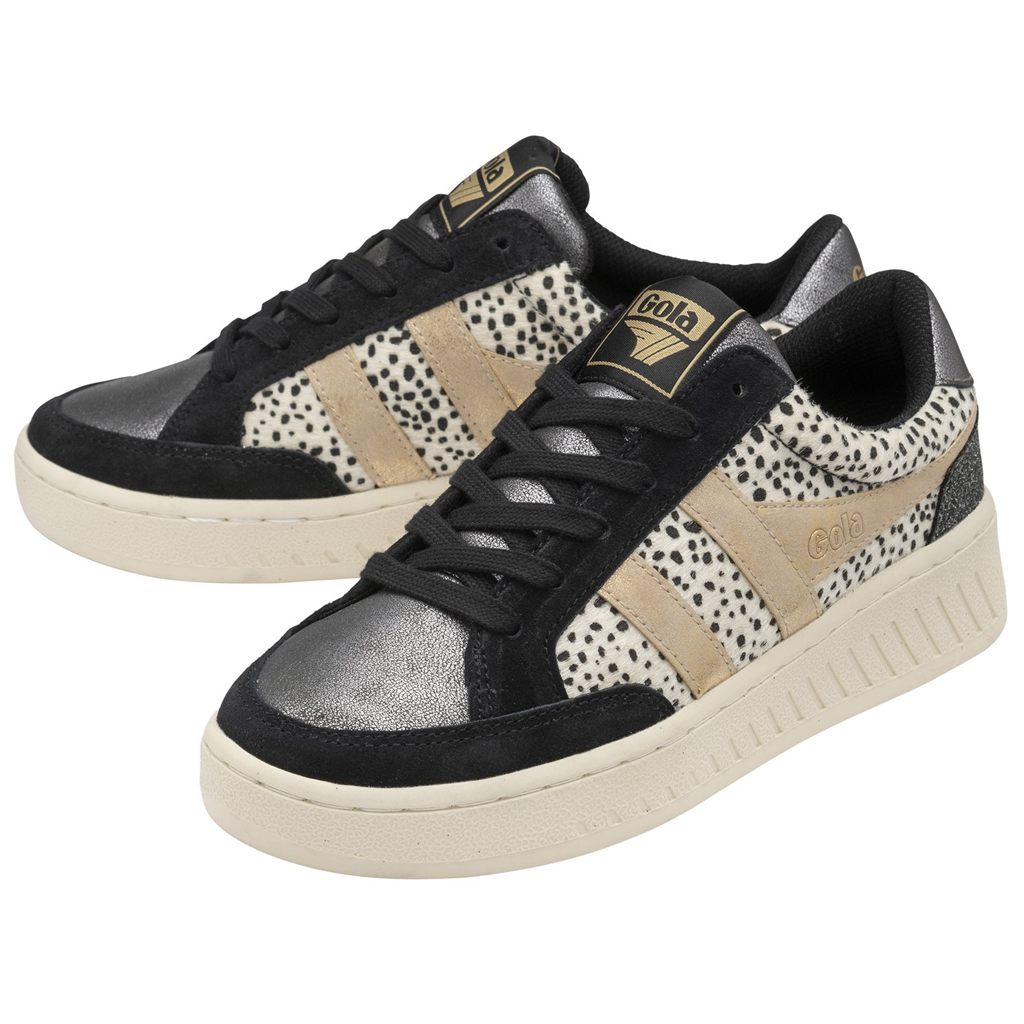 Gola Classics Superslam Sneakers Czarne Złote Polska | 5642BWQFC
