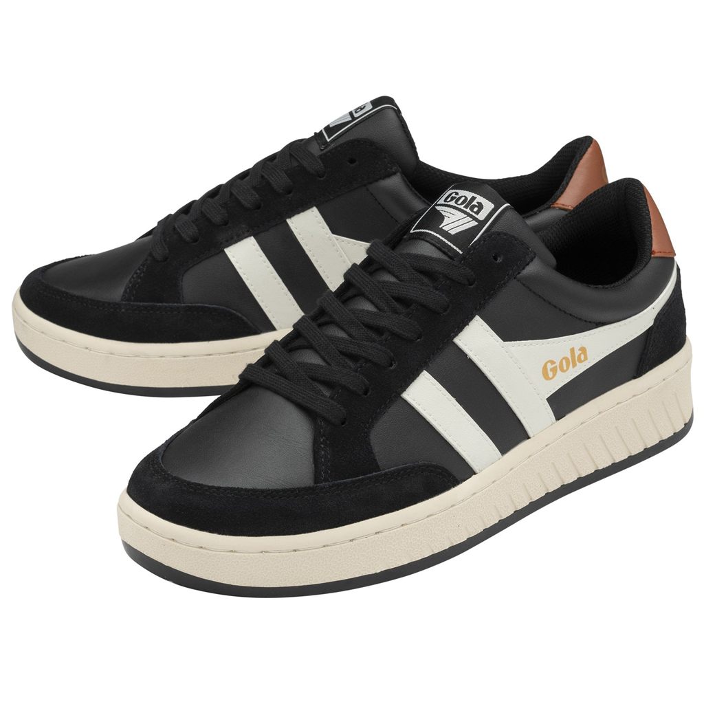 Gola Classics Superslam Sneakers Czarne Białe Pomarańczowe Polska | 4731BVIYM