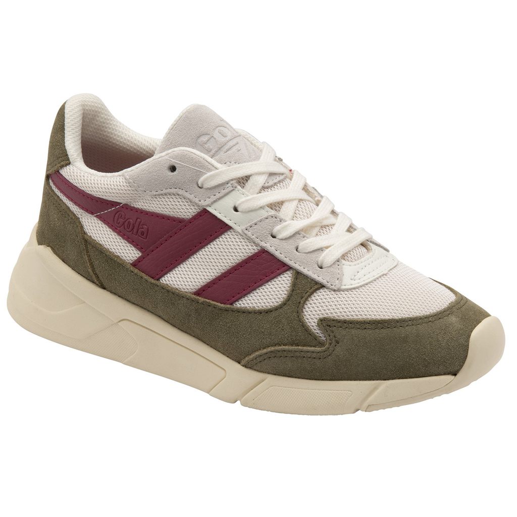 Gola Classics Tempest Sneakers Białe Khaki Polska | 2034RPJTV
