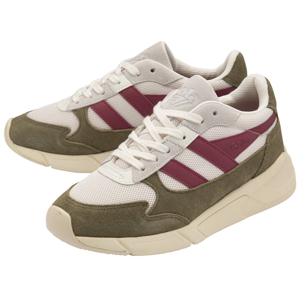 Gola Classics Tempest Sneakers Białe Khaki Polska | 2034RPJTV