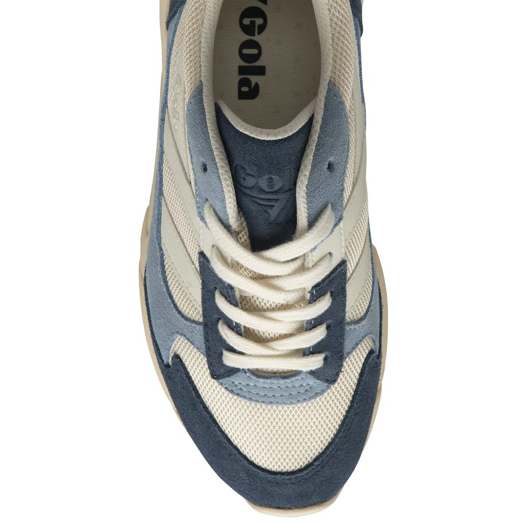Gola Classics Tempest Sneakers Białe Niebieskie Polska | 0827QOGKE