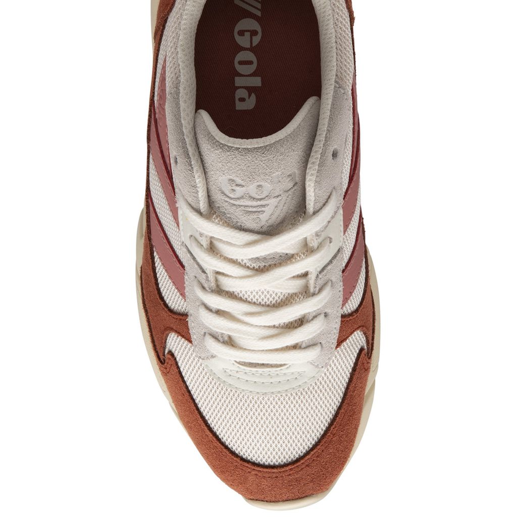 Gola Classics Tempest Sneakers Białe Pomarańczowe Koralowe Różowe Polska | 7902FMWIS