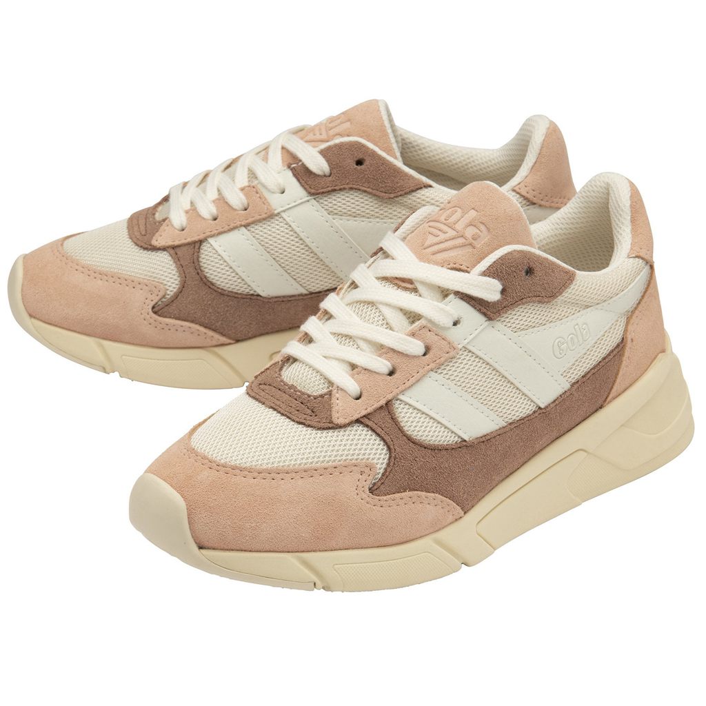 Gola Classics Tempest Sneakers Białe Różowe Polska | 8954MFIPU