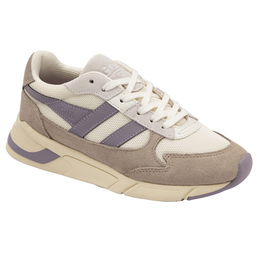 Gola Classics Tempest Sneakers Białe Szare Polska | 6185CATGD
