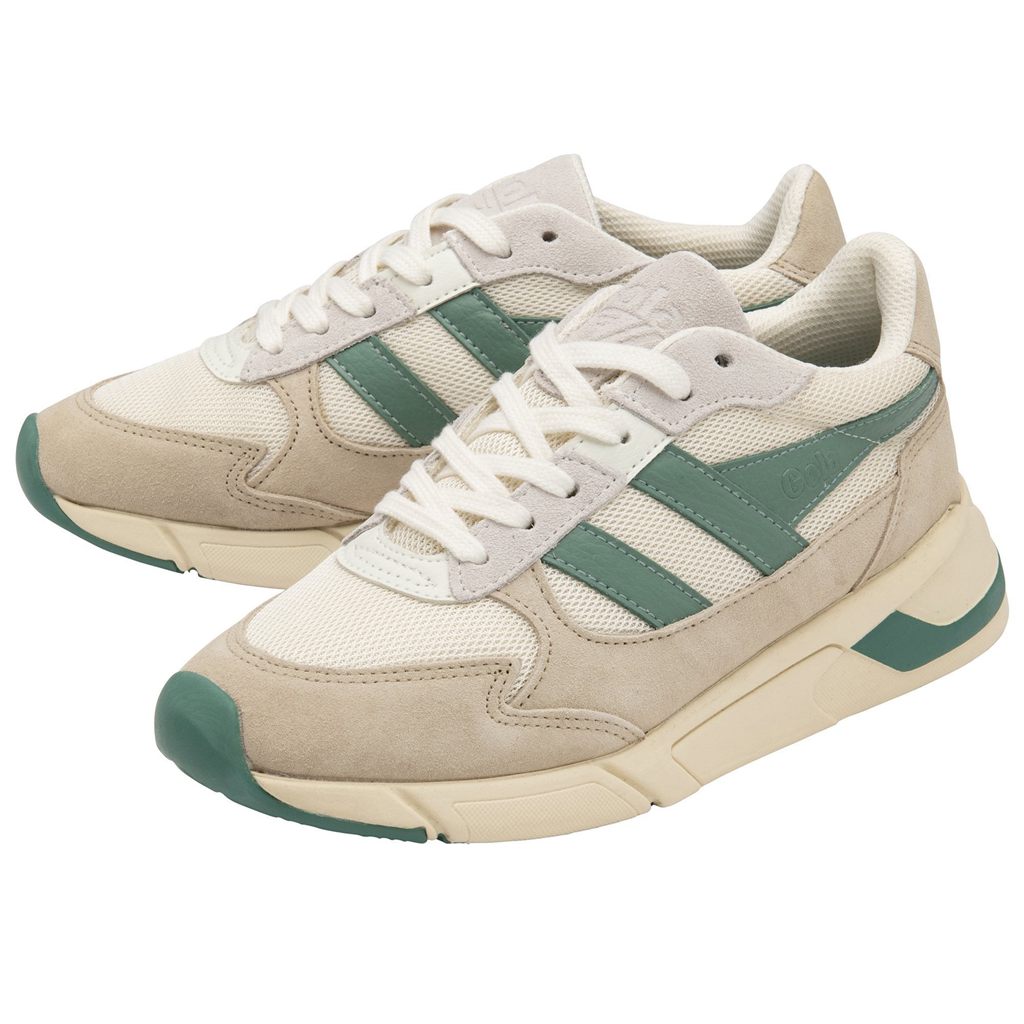 Gola Classics Tempest Sneakers Białe Zielone Polska | 0752UYXBM
