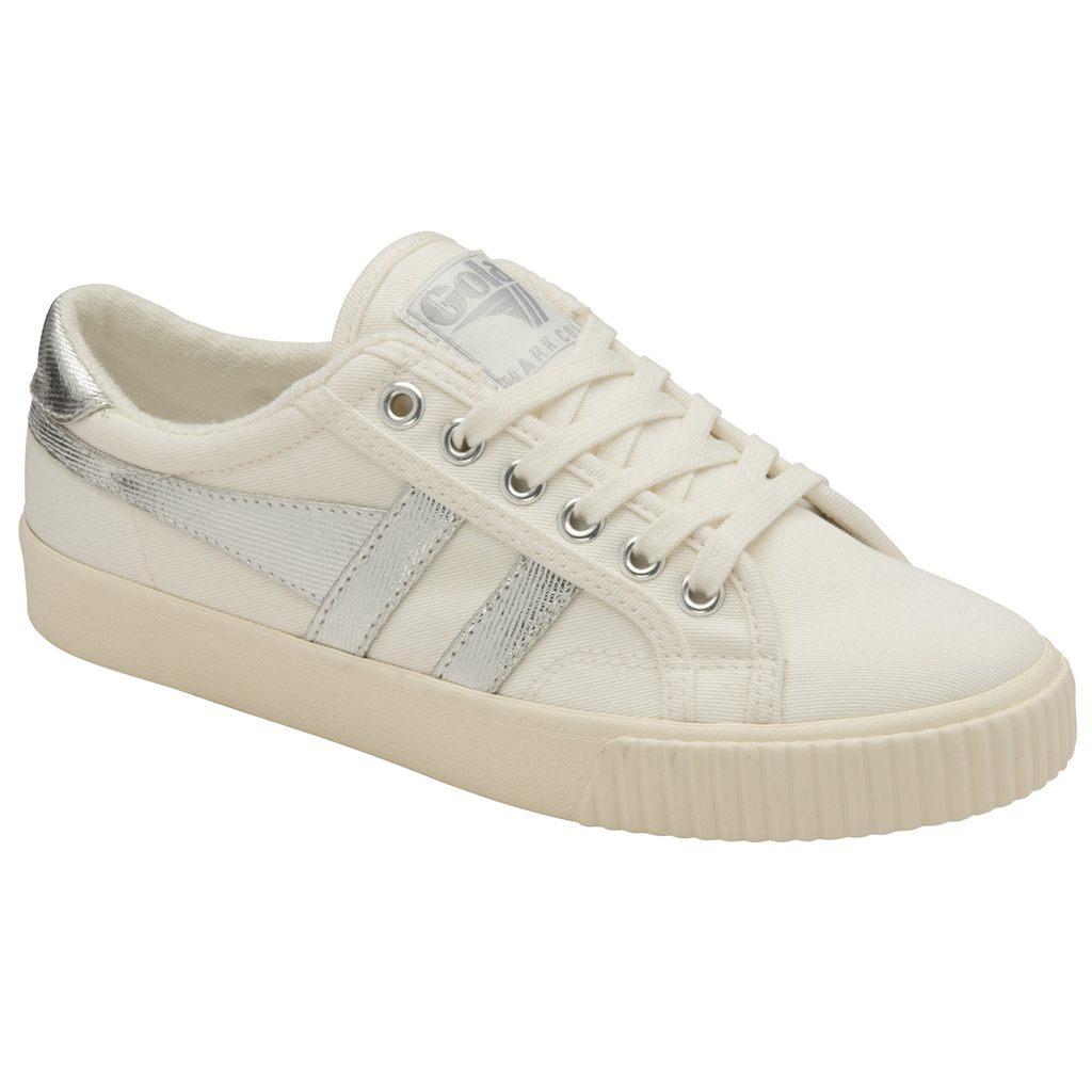 Gola Classics Tennis Mark Cox Sneakers Białe Srebrne Polska | 9273EGJNF