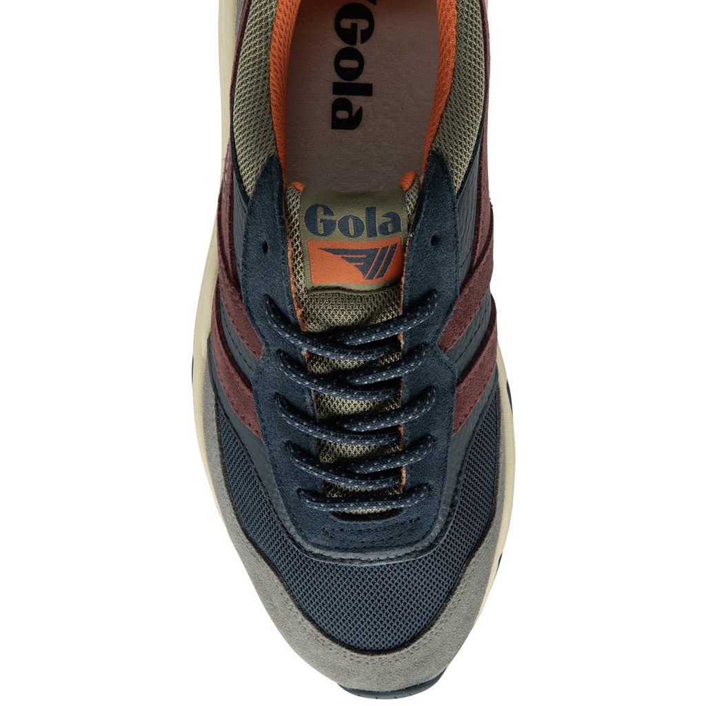 Gola Classics Titan Sneakers Granatowe Bordowe Polska | 3541QEYWZ