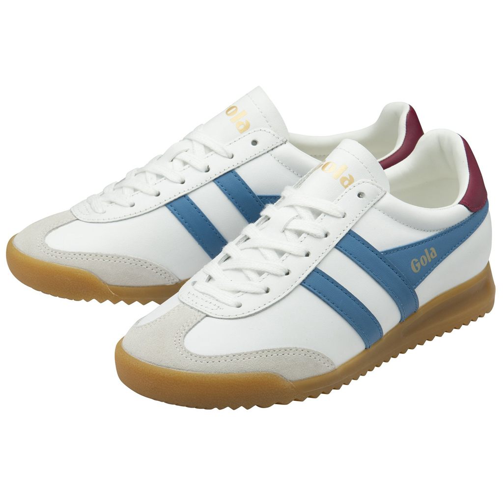Gola Classics Torpedo Leather Sneakers Białe Polska | 1260ZLOSA