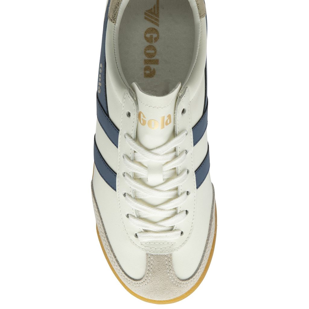Gola Classics Torpedo Leather Sneakers Białe Złote Polska | 9741RXQZW
