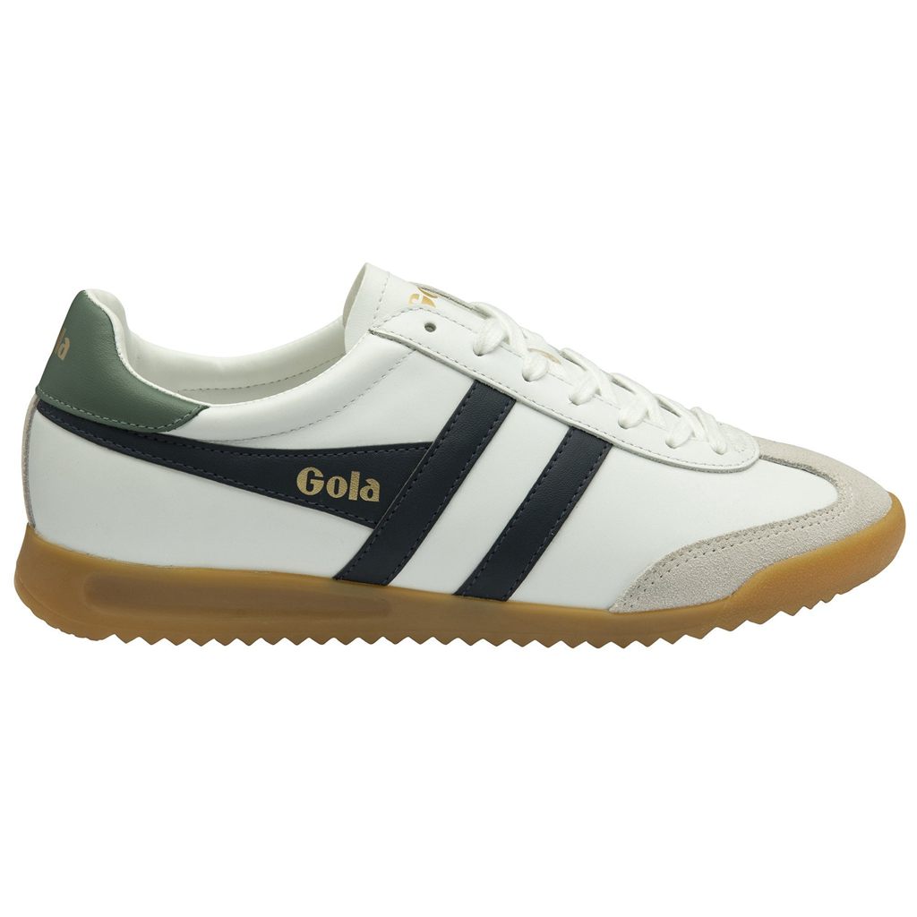Gola Classics Torpedo Leather Sneakers Białe Granatowe Polska | 5231HXQDZ