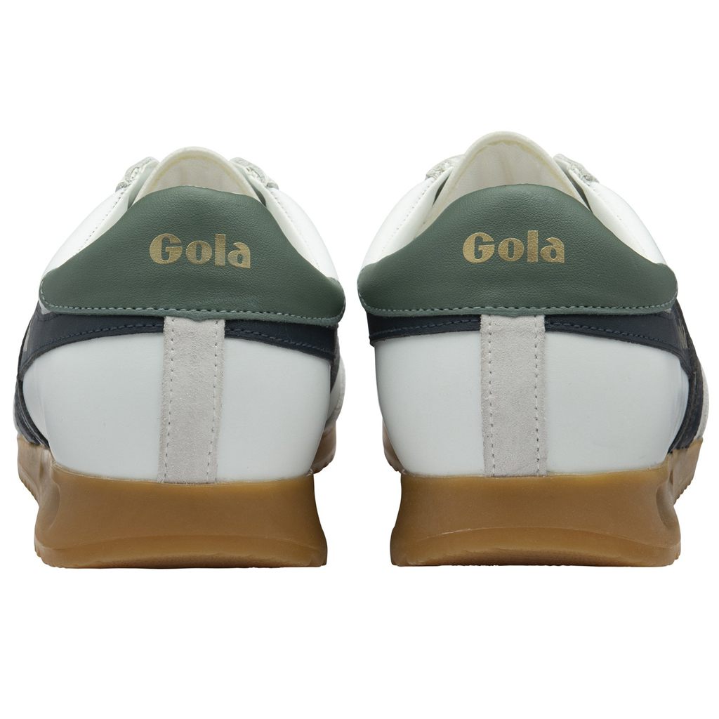 Gola Classics Torpedo Leather Sneakers Białe Granatowe Polska | 5231HXQDZ