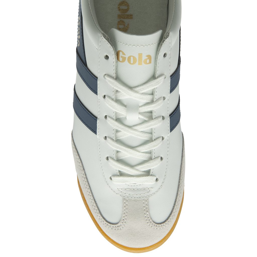 Gola Classics Torpedo Leather Sneakers Białe Bordowe Polska | 6352NODKX