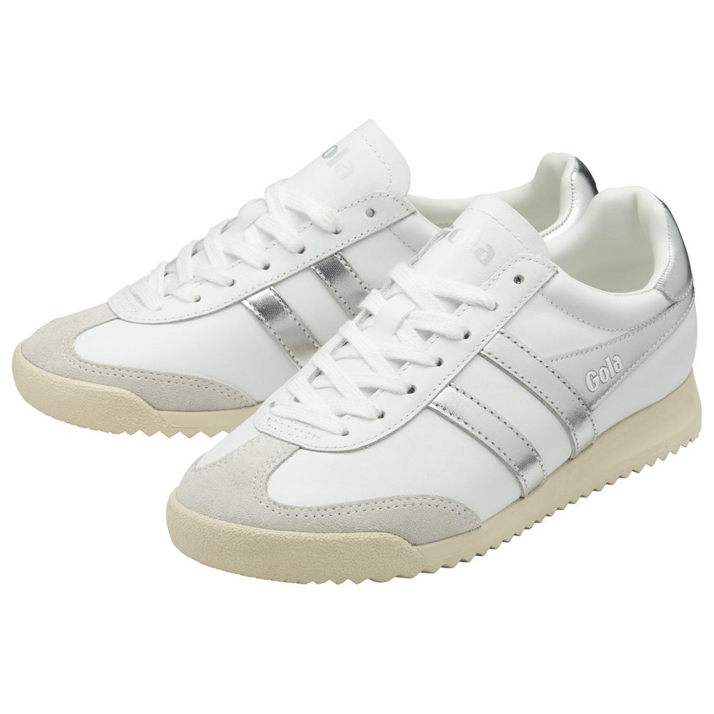 Gola Classics Torpedo Mirror Sneakers Białe Srebrne Białe Polska | 4276FOSHV