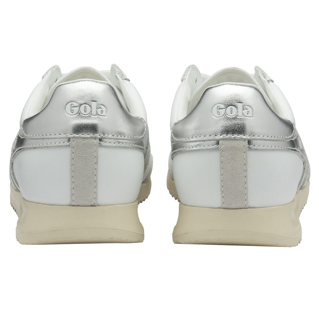Gola Classics Torpedo Mirror Sneakers Białe Srebrne Białe Polska | 4276FOSHV