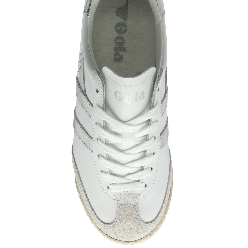 Gola Classics Torpedo Mirror Sneakers Białe Srebrne Białe Polska | 4276FOSHV
