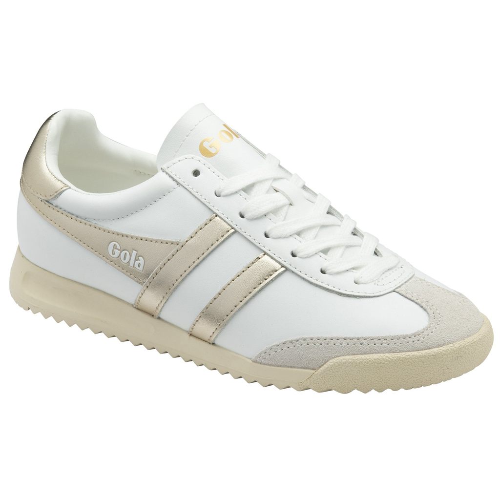 Gola Classics Torpedo Mirror Sneakers Białe Złote Białe Polska | 1037LTREV