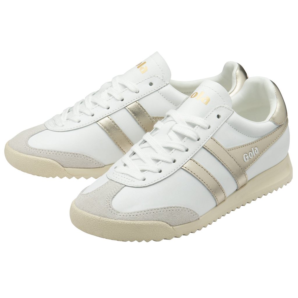 Gola Classics Torpedo Mirror Sneakers Białe Złote Białe Polska | 1037LTREV