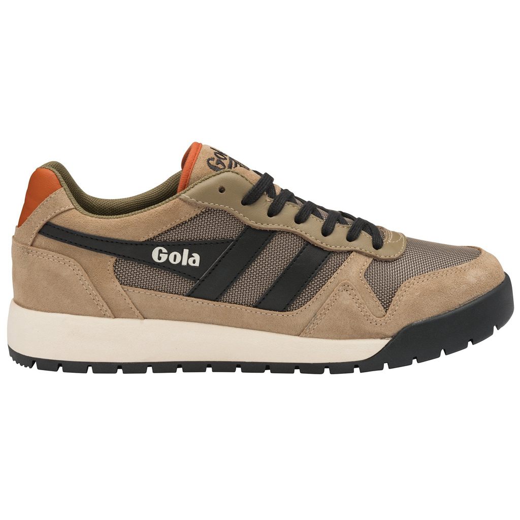 Gola Classics Trek Low Sneakers Czarne Pomarańczowe Polska | 0521JCORL