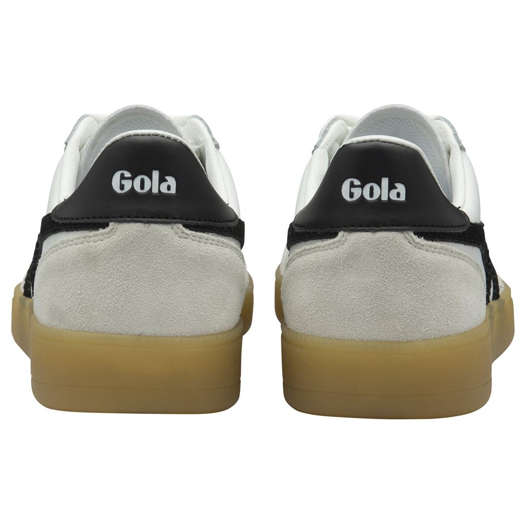 Gola Classics Viper Leather Sneakers Białe Czarne Polska | 4561MBPLH