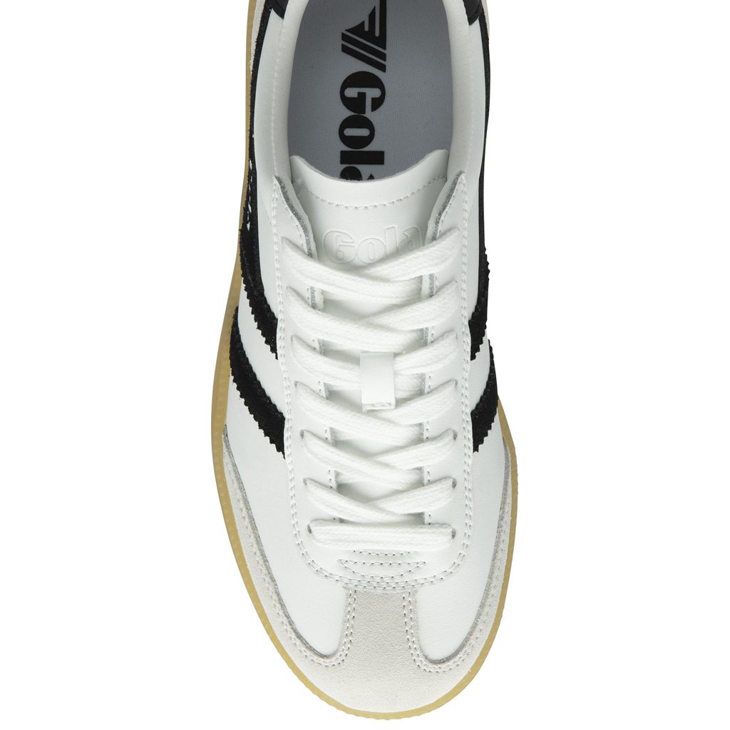 Gola Classics Viper Leather Sneakers Białe Czarne Polska | 4561MBPLH