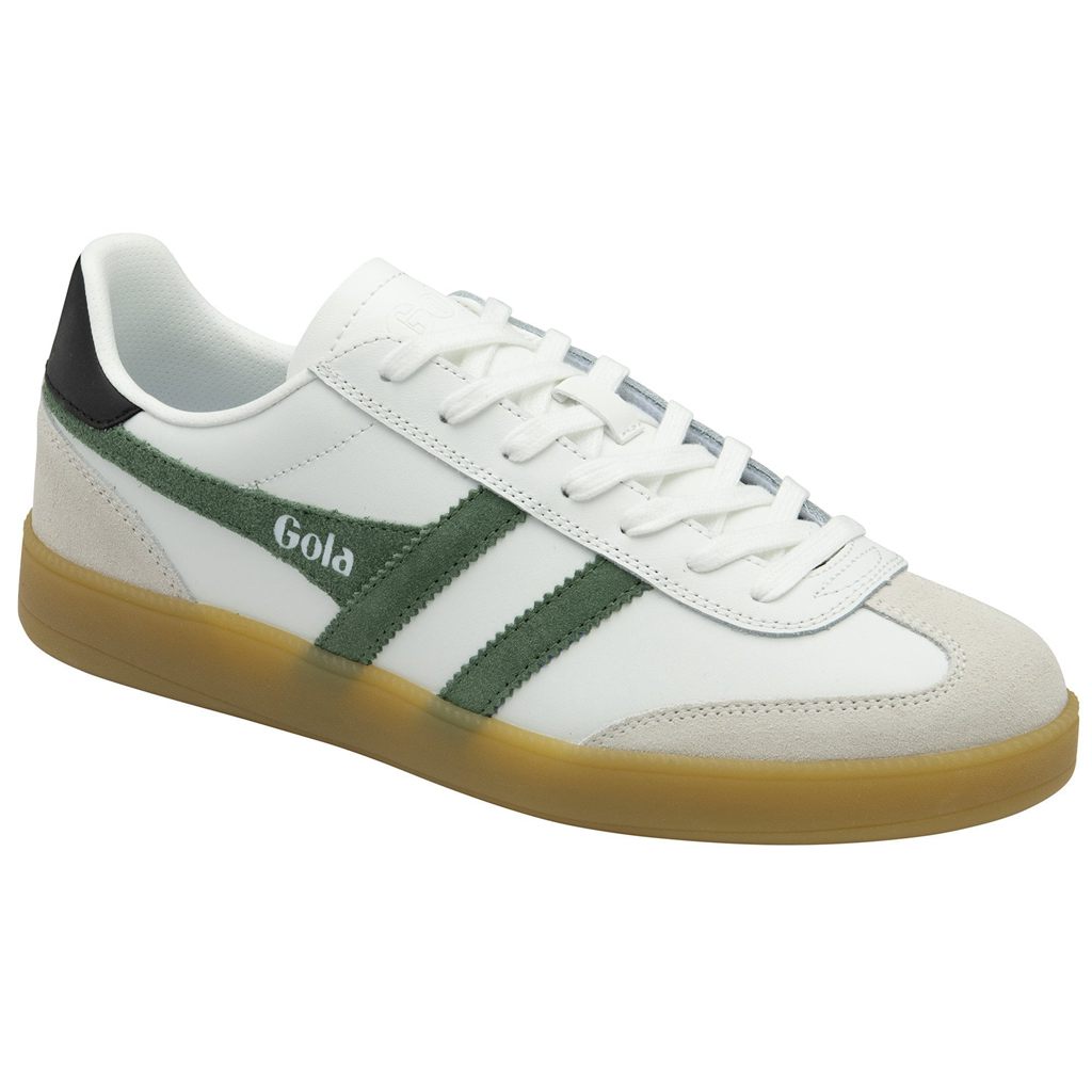 Gola Classics Viper Leather Sneakers Białe Czarne Polska | 1024SLQIG