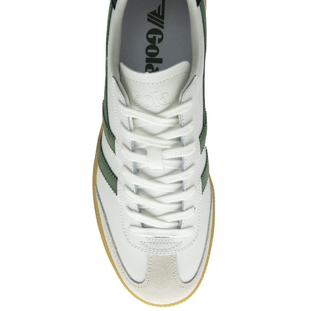 Gola Classics Viper Leather Sneakers Białe Czarne Polska | 1024SLQIG