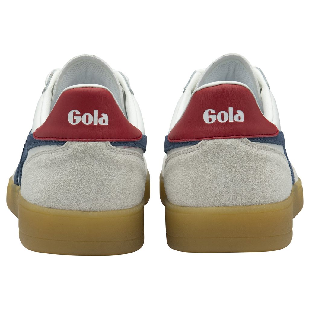 Gola Classics Viper Leather Sneakers Białe Jasny Czerwone Polska | 2146BKMZQ