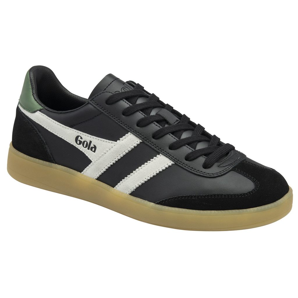 Gola Classics Viper Leather Sneakers Czarne Białe Polska | 6041YQOAC