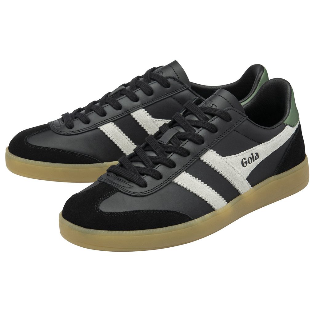 Gola Classics Viper Leather Sneakers Czarne Białe Polska | 6041YQOAC