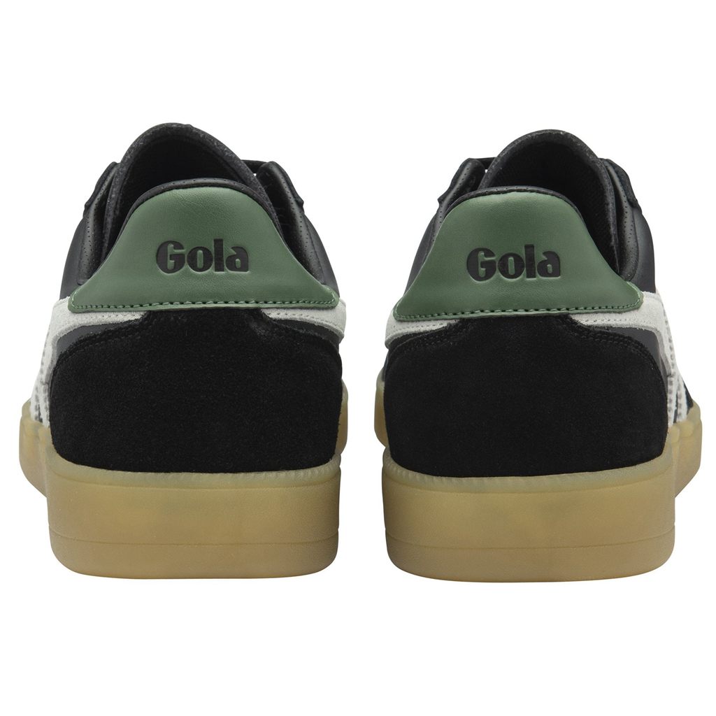 Gola Classics Viper Leather Sneakers Czarne Białe Polska | 6041YQOAC