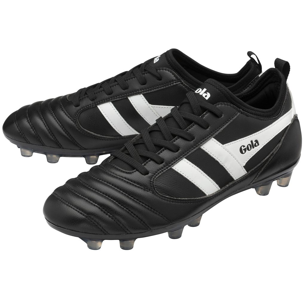 Gola Performance Adults Ceptor MLD Pro Football Boots Czarne Białe Polska | 6905QYJHV