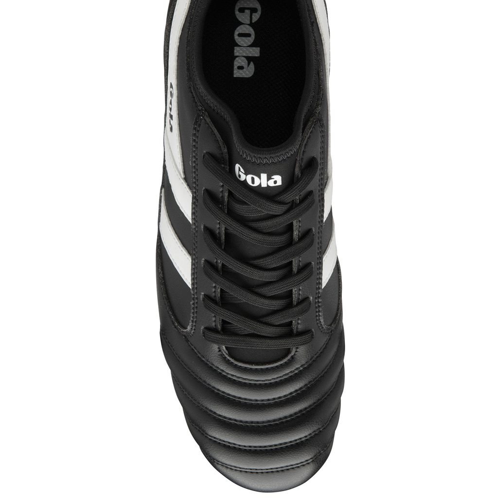 Gola Performance Adults Ceptor MLD Pro Football Boots Czarne Białe Polska | 6905QYJHV