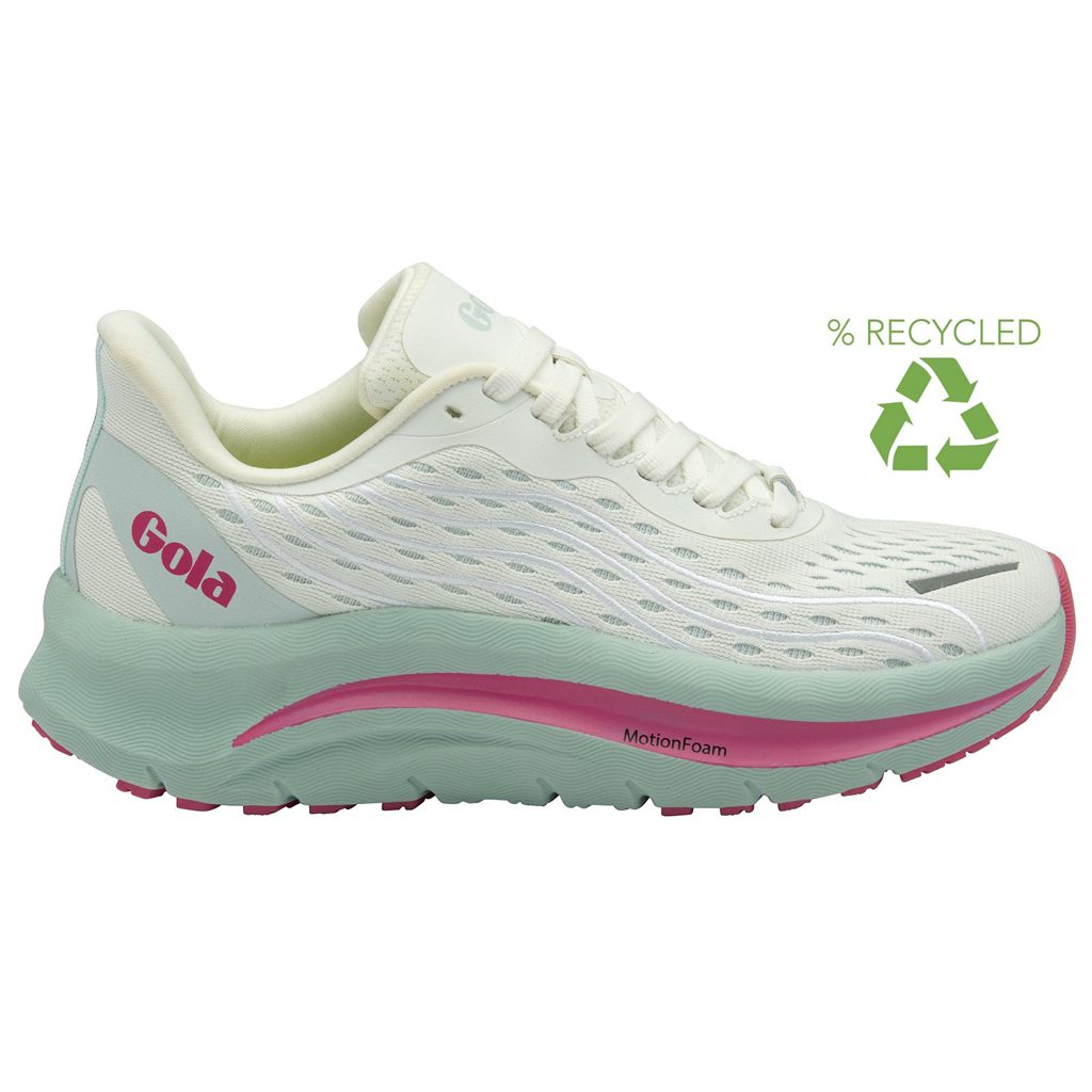 Gola Performance Alzir Speed Sneakers Białe Różowe Polska | 4092MPTYA