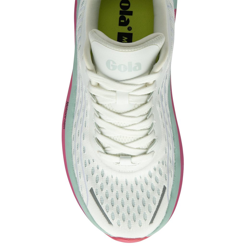 Gola Performance Alzir Speed Sneakers Białe Różowe Polska | 4092MPTYA