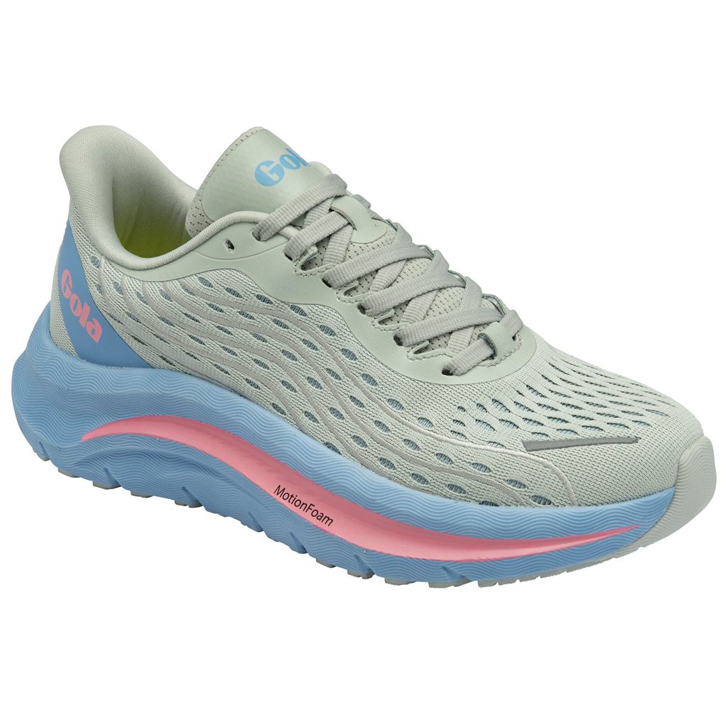 Gola Performance Alzir Speed Sneakers Głęboka Szare Niebieskie Różowe Polska | 4512FKYHA