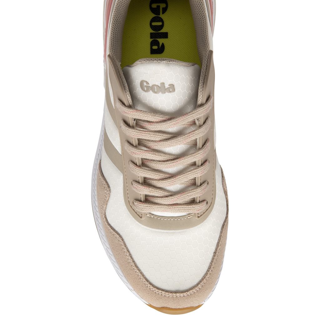 Gola Performance Atomics Sneakers Białe Szare Różowe Polska | 7638RTWKB