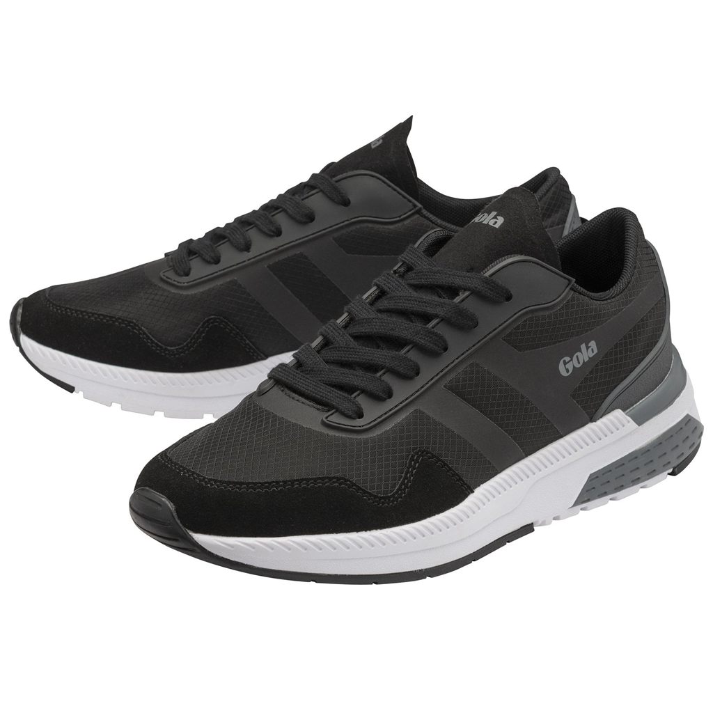 Gola Performance Atomics Sneakers Czarne Szare Polska | 3164SAODV