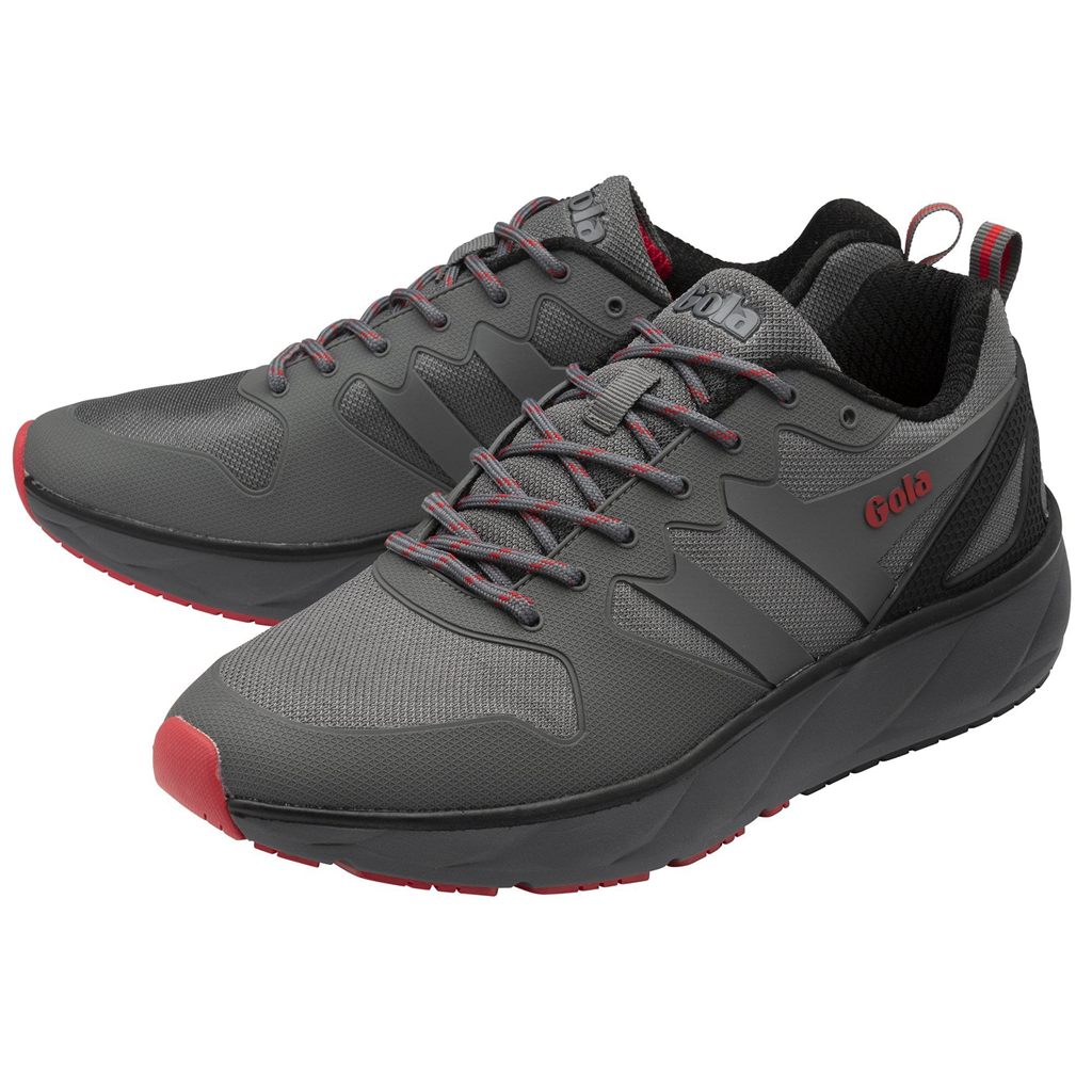Gola Performance Thunder Sneakers Czarne Jasny Czerwone Polska | 1936GJHBO