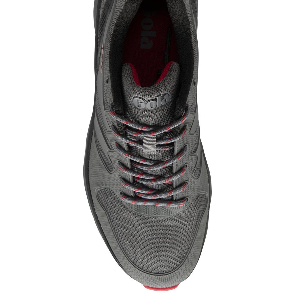 Gola Performance Thunder Sneakers Czarne Jasny Czerwone Polska | 1936GJHBO