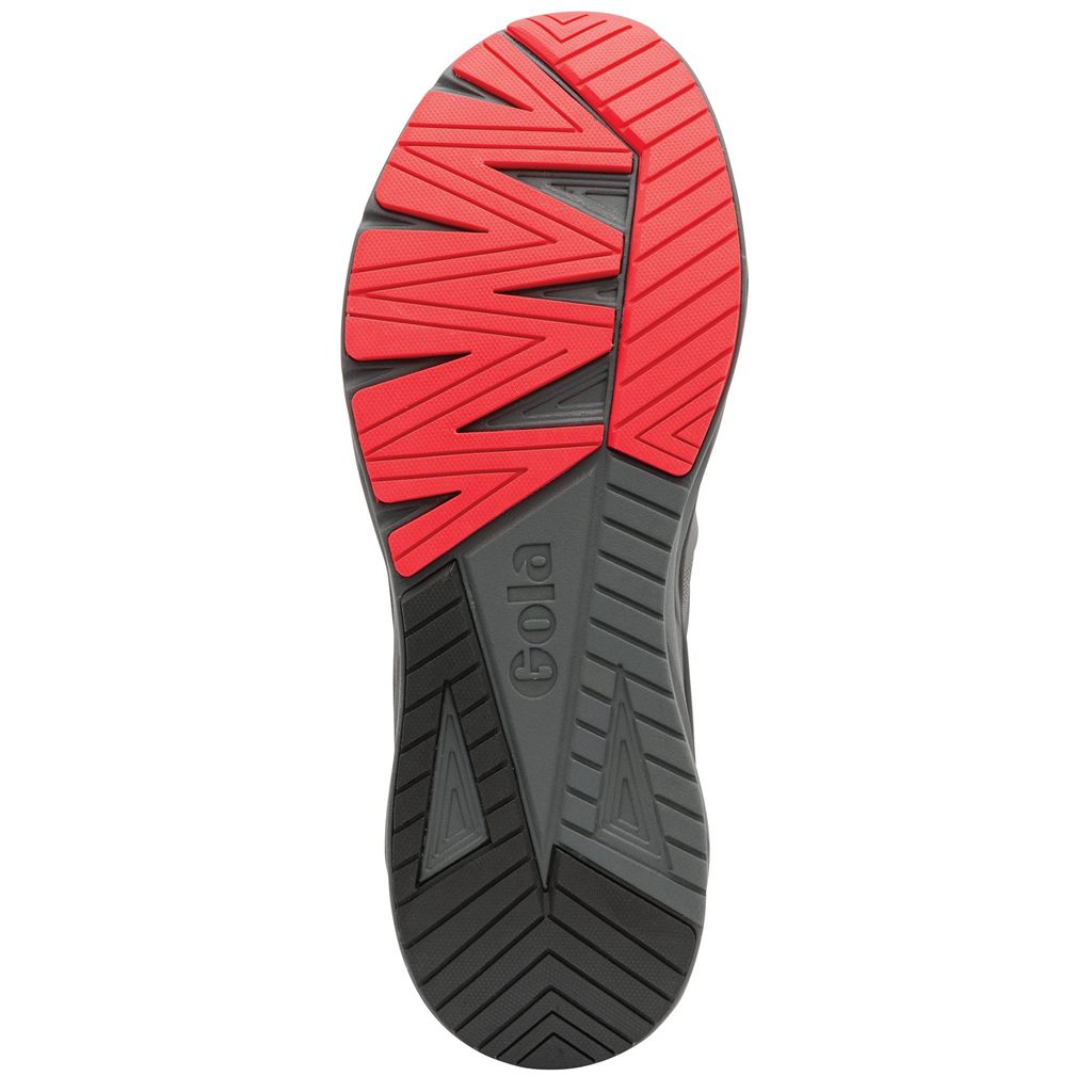 Gola Performance Thunder Sneakers Czarne Jasny Czerwone Polska | 1936GJHBO